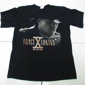 Trace Atkins X Ten 2009 Tour Men's Black T-Shirt Size M